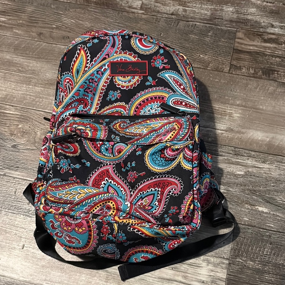 Vera Bradley Multicolor Paisley Backpack